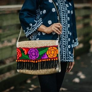Cute spring boho purse